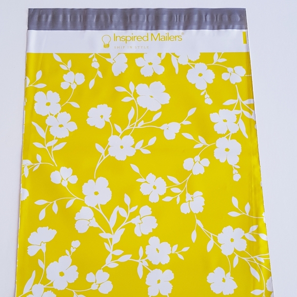 10 pcs Daisy Poly Mailers 12.5"x15.5" inches - Picture 1 of 3